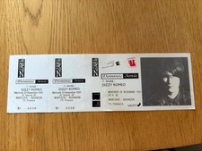 billet ticket place de concert DOMINIC SONIC + DIZZY ROMEO