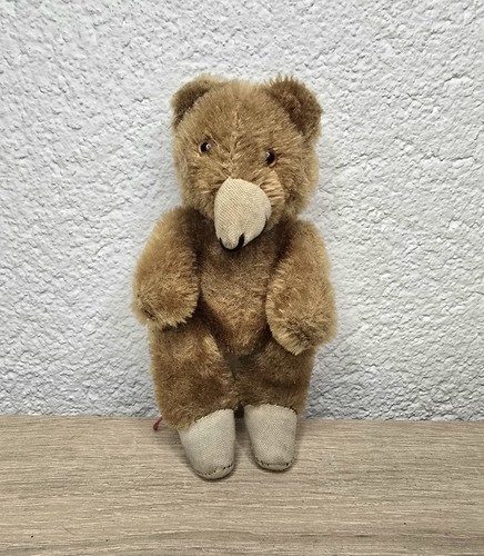 Vintage mini teddy bear - vintage,