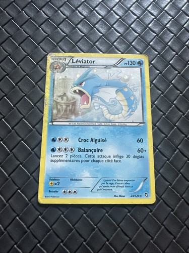 Carte pokémon leviator 124 - carte, 24/124