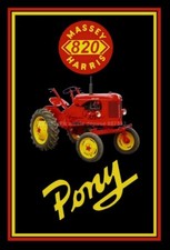 tableau évocation tracteur MASSEY HARRIS PONY 820