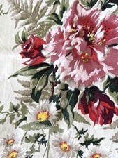 Ancien Rideau Tissu Style