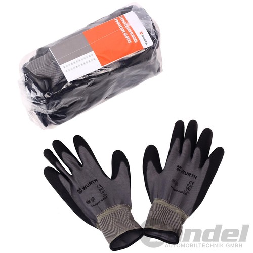 Gants montage würth taille - gants,
