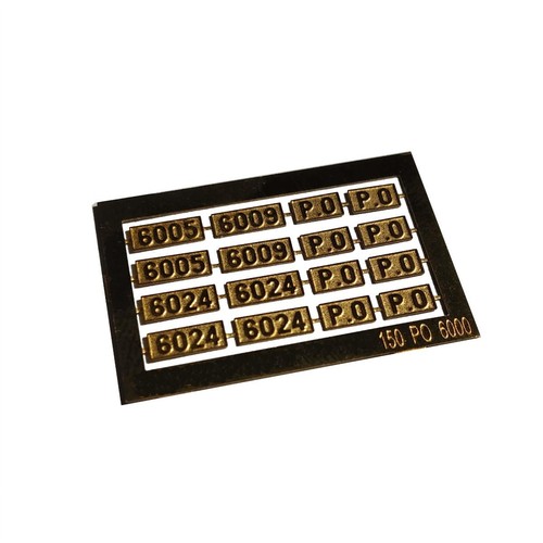 Plaques pour locomotive - , à