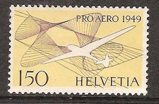 SWITZERLAND # C45 MNH GLIDER