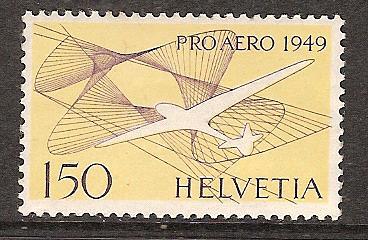 Switzerland c45 mnh glider - #,