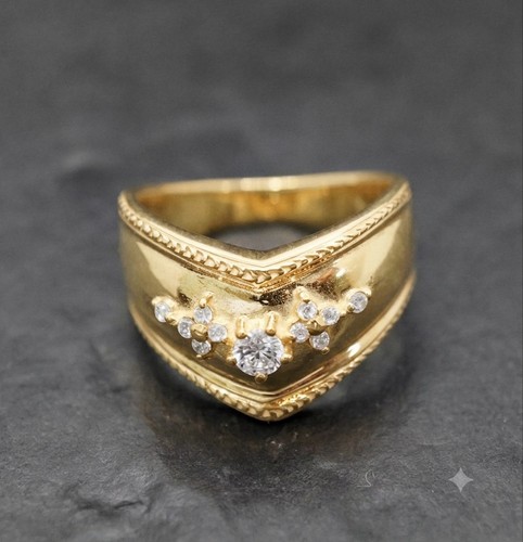 Bague argent sterling - cz, en