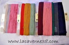 Lacet plat 4mm tressé fil DMC