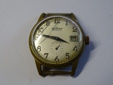 VINTAGE MONTRE MÉCANIQUE DOLLAR FRANCE EBAUCHE