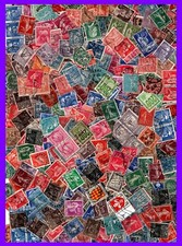 VRAC = 300 Petits Formats avant 1960, Oblitérés / Lot Timbres France