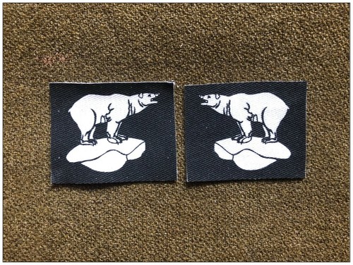 Ww2 insigne polar bear - insigne,