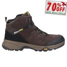 Bottes De Sécurité En Cuir Timberland Pro Switchback Pour Hommes Marron Foncé