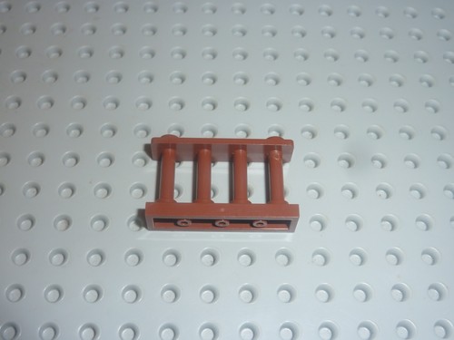 Barriere lego redbrown fence - barriere,