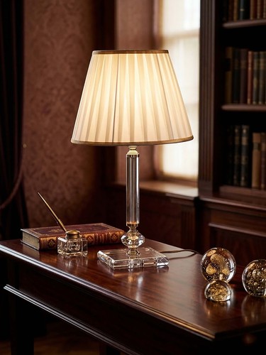Lampe classique cristal - en,