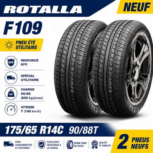 Pneus 175 r14c - r14c, 90/88t
