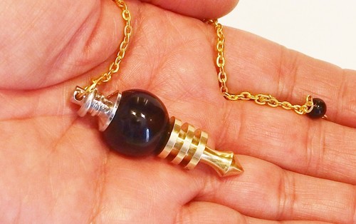 Pendule onyx noir - pendule, 3