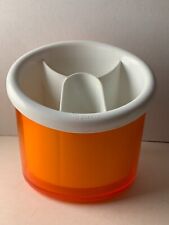 EGOUTTOIR A COUVERTS GUZZINI - SPACE AGE - VINTAGE ORANGE