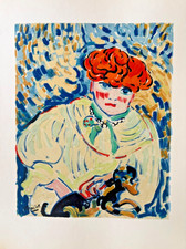 Maurice de VLAMINCK : Femme au
