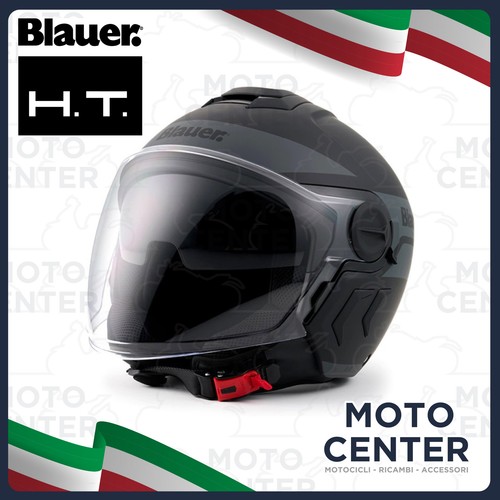 Casque demi jet blauer t - jet, h.t