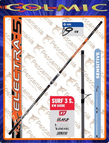 Canne surf casting colmic - canne,
