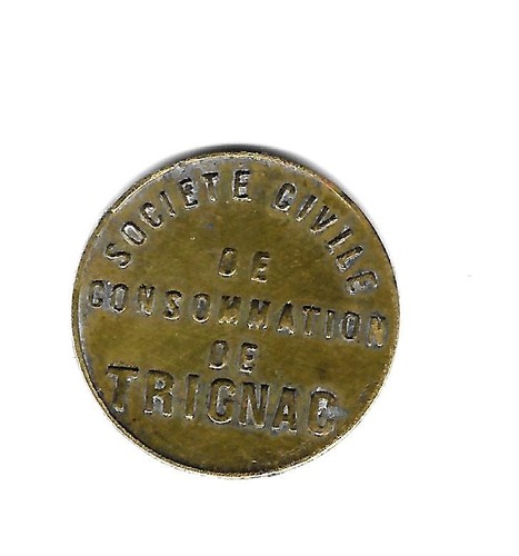 Rare jeton de la - de,
