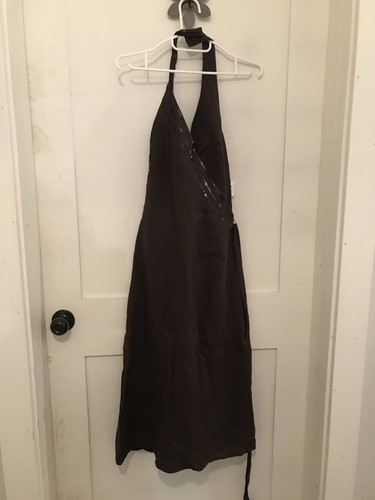 Robe femme lin marron - femme, h&m