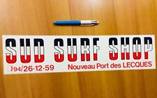 Autocollant St CYR SUR MER SUD SURF SHOP SUP Kite Paddle Wing Sailing 1984 CPA