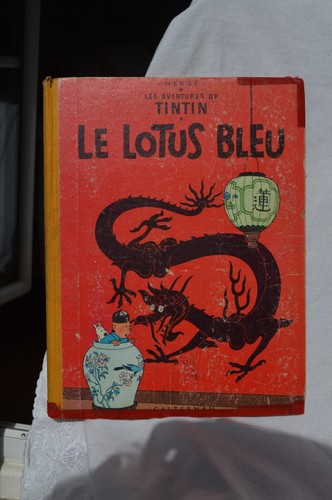 Tintin lotus bleu - tintin,