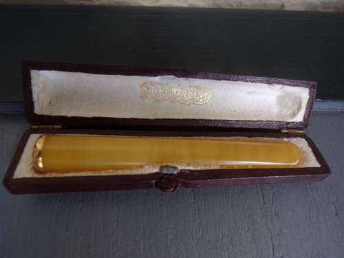 Fume cigarette 18k poinçon - cigarette, or