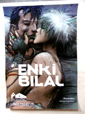 ENKI BILAL Affiche originale 2020 Le Sommeil du monstre Bande Dessinée  Belgrade