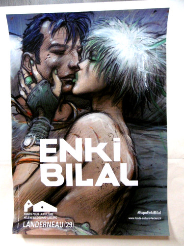 Enki bilal affiche originale - bilal,