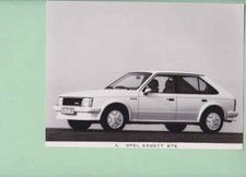  photo de presse / press photo original Opel Kadett GTE 1983