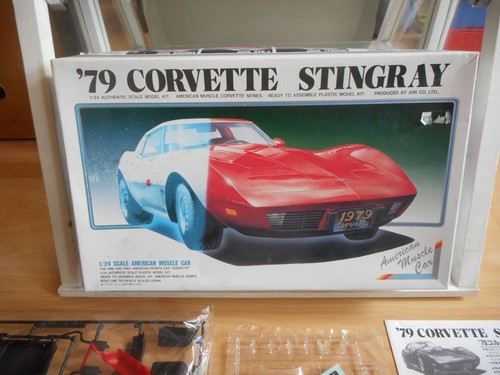 Modelkit arii corvette - modelkit, '79