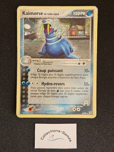 Carte pokémon kaimorse - carte,
