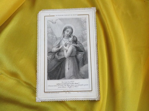 Ancienne image religieuse - ancienne,