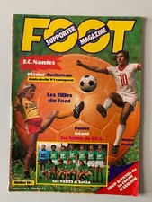 FOOT SUPPORTER MAGAZINE N°4 1977 FC NANTES - LES FILLES DU FOOT - PLATINI