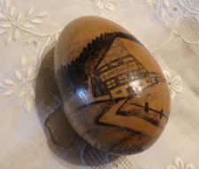 Ancien  œuf  à repriser en