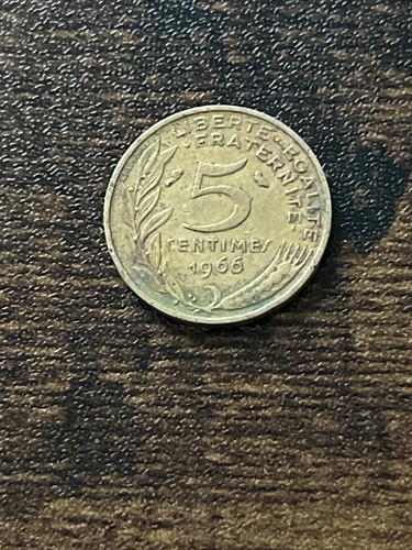 1966 france centimes actual - france,