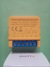 Variateur smart dimmer module 2 voies 220 V