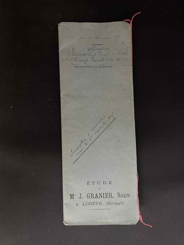 Vieux papier ancien - vieux, acte
