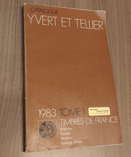 Catalogue livre cote - catalogue, timbre