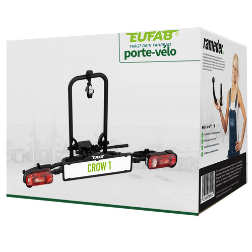 Eufab porte vélo crow pour - 1,