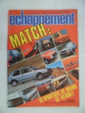 ECHAPPEMENT N°133 11/1979 ALFASUD 1500 A112 ABARTH FIAT 127 INNOCENTI DE TOMASO 