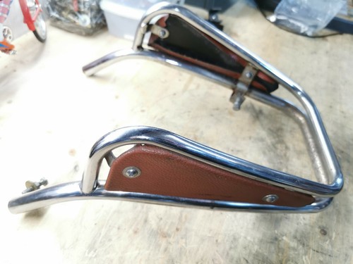 Pare choc avant vintage vespa - choc,