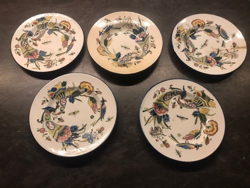 Rare assiettes dînette gien - 5,