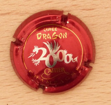 Capsule de champagne Cattier an 2000 