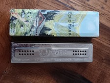 Harmonica, M.Hohner, THE ECHO HARP / Made in Germany dans sa boite, comme neuf
