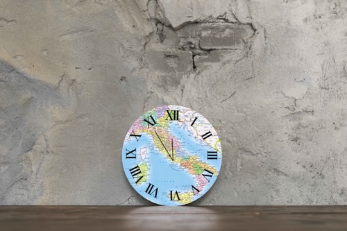 Montre murale plexiglass - montre, en