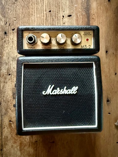 Marshall mini amp - marshall, ms-2