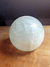 PETIT GLOBE BOULE EN VERRE POUR LAMPE STATUE VEILLEUSE ART DÉCO