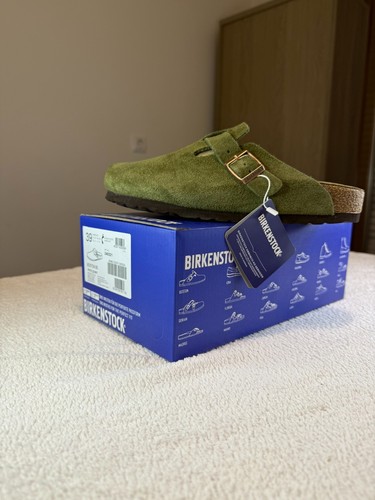 Birkenstock boston daim - boston, en